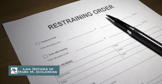 Restraining order