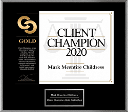 Client Champion 2020- Martindale Hubbell