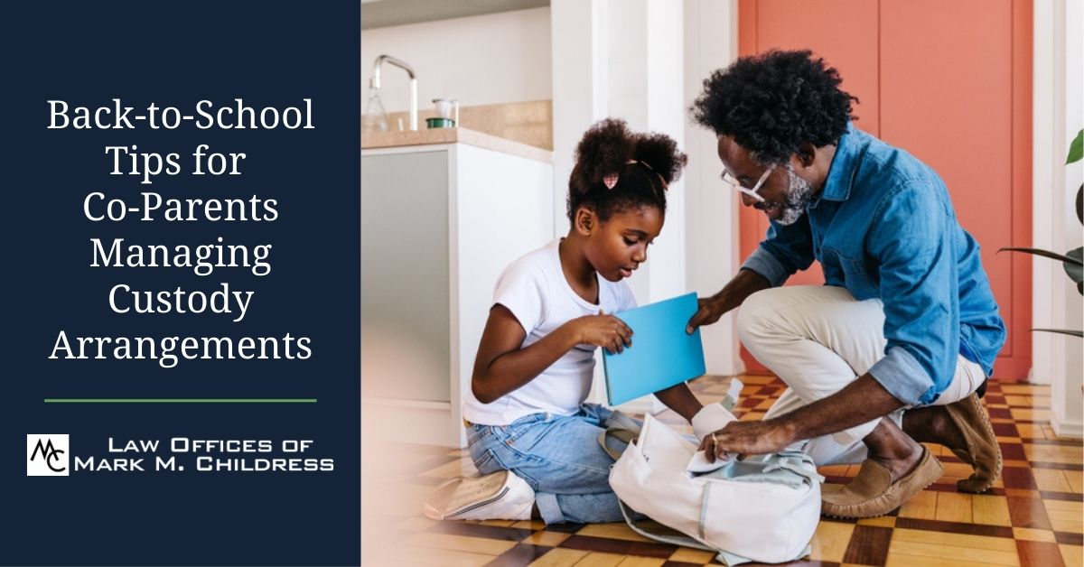 Back-to-School Tips for Co-Parents Managing Custody Arrangements